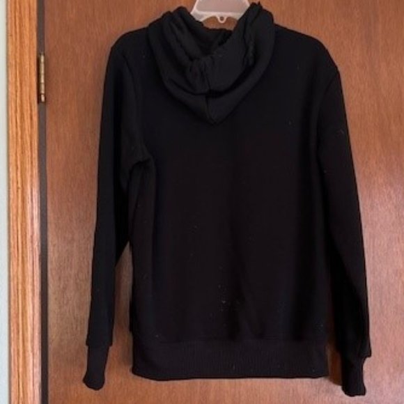 Men's Italia Hoodie Black size Medium - Picture 2 of 2